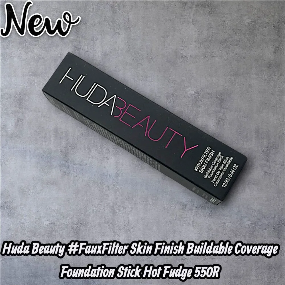NEW Huda Beauty #FauxFilter Skin Finish Buildable Coverage Foundation Stick Hot